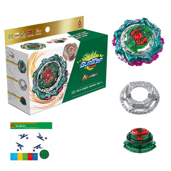 Бейблейд Чеин Кербеус Beyblade Chain Kerbeus динамит бей 6 сезон B-198 A 32331 фото