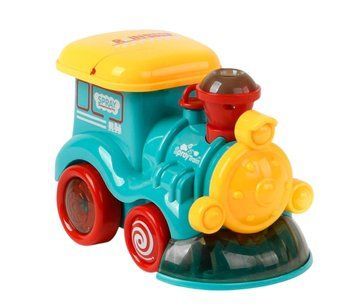 Іграшковий поїзд із димом Spray Train зі звуком і підсвіткою 37744 фото