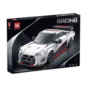 Конструктор машинка Racing Car 332 деталей Білий 39340 фото