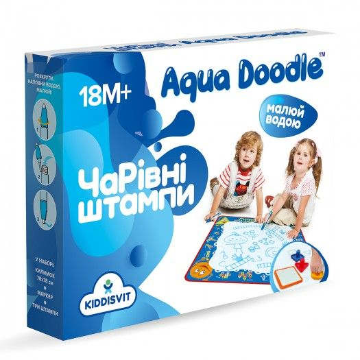 Набір для малювання водою Aqua Doodle - Чарівні штампи 24357 фото