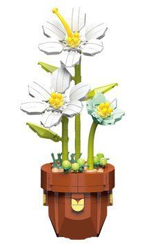 Конструктор Квіти в горщику Flowers 393 деталей 38664 фото
