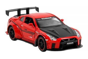 Колекційна машинка металева дитяча Nissan GT-R (R35) Auto Expert Червоний 30130 фото