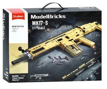Конструктор оружие Автомат Винтовка MK17-s Sluban Model Bricks 1690 деталей 43263 фото