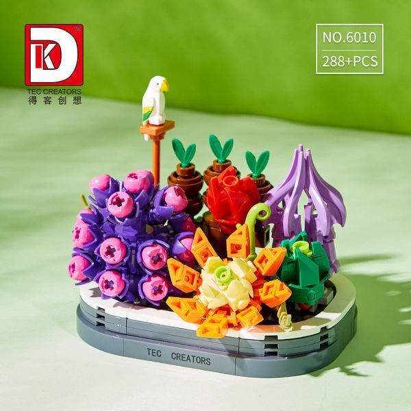 Конструктор Цветы букет Potted series 288 деталей 36891 фото