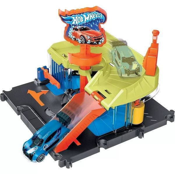 Ігровий набір Дитячий трек Хот Вілс Hot Wheels Швидкісна автомийка 34211 фото