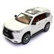 Джип Лексус металлический Lexus LX Auto Expert Белый 25668 фото 1