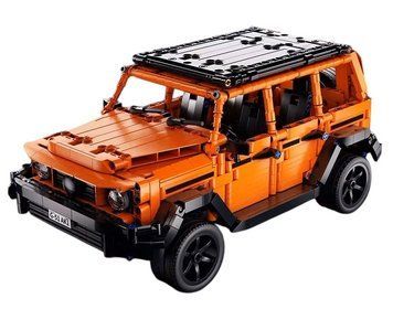 Конструктор машина Спорткар Mercedes-Benz G-Wagen Super Car Помаранчевий 42486 фото