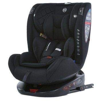 Дитяче автокрісло El Camino Everest від 0 до 36 кг Система&nbsp;Isofix Top Tether поворот 360⁰ Black 43715 фото