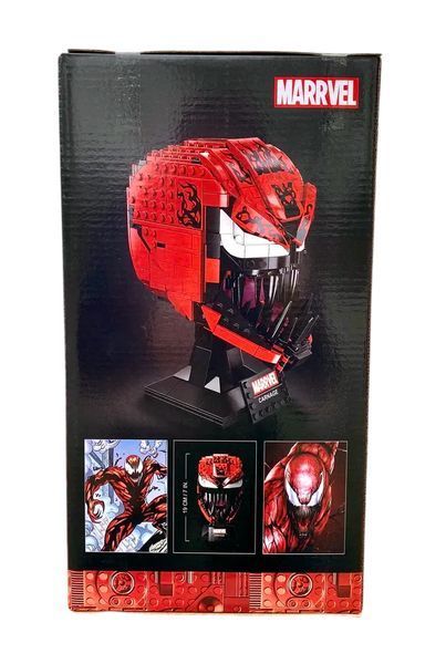 Конструктор Веном Марвел Голова Карнаж Super Heroes Marvel Carnage 546 деталей 43213 фото