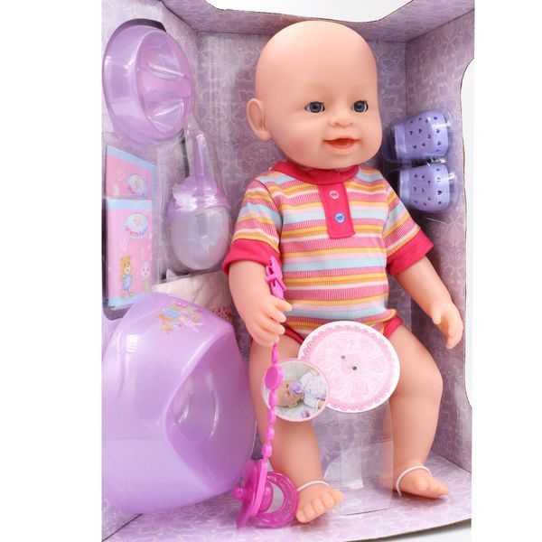 Кукла Реборн (пупс), девочка "Warm Baby" 13 функций, звуковые эффекты, на батарейках вид 12 3-2185 фото