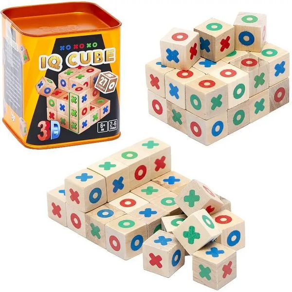 Настольная игра Крестики нолики Danko Toys Iq Cube 25497 фото