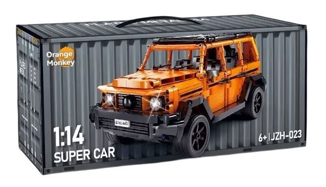 Конструктор машина Спорткар Mercedes-Benz G-Wagen Super Car Помаранчевий 42486 фото