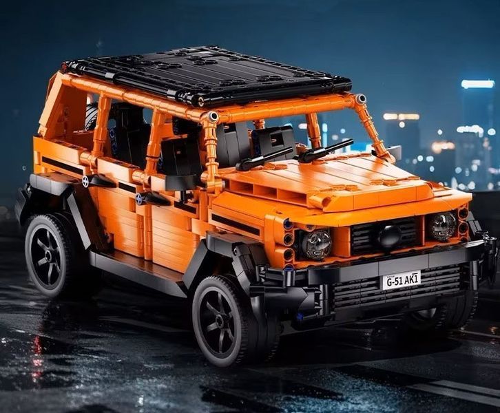 Конструктор машина Спорткар Mercedes-Benz G-Wagen Super Car Помаранчевий 42486 фото