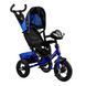 Трехколесный велосипед с родительской ручкой и пультом от 18 месяцев Best Trike Синий Вид 3 22289 фото 5