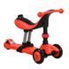 Четырехколесный Самокат велобег 3в1 Best Scooter Оранжевый 22193 фото 5