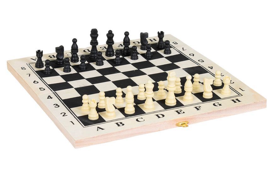Игровой набор деревянный 3в1 Шахматы Шашки Нарды 39 х 39 см 35227 фото