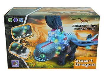 Інтерактивна іграшка Динозавр Smart Dragon зі світлом і звуком 38457 фото