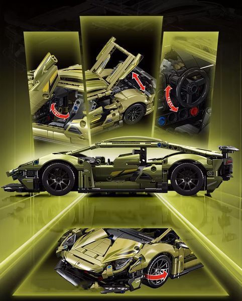 Конструктор машина Спорткар Ламборджині Lamborghini Techniaue Sembo 898 деталей 44173 фото