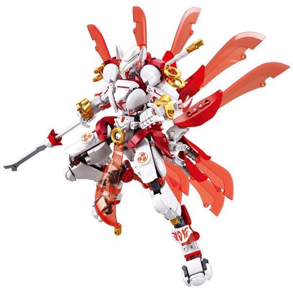 Конструктор Робот P.R. Mecha Sluban Девятихвостая лиса Nine Tailed Fox 504 детали 43265 фото