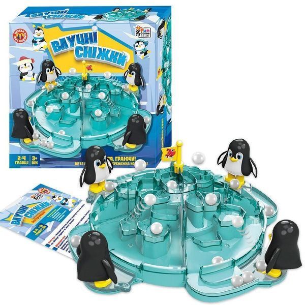Настільна гра для дітей 4FUN Game Club Влучні сніжинки 39293 фото