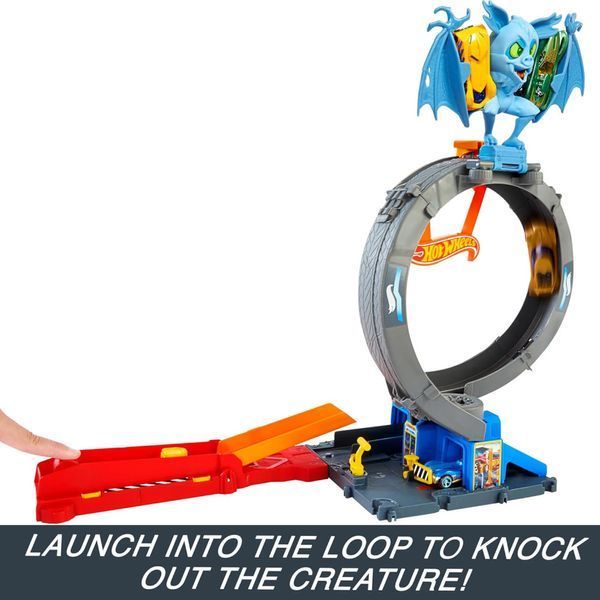 Игровой набор Детский трек Хот Вилс Hot Wheels Невероятная атака летучей мыши 34213 фото