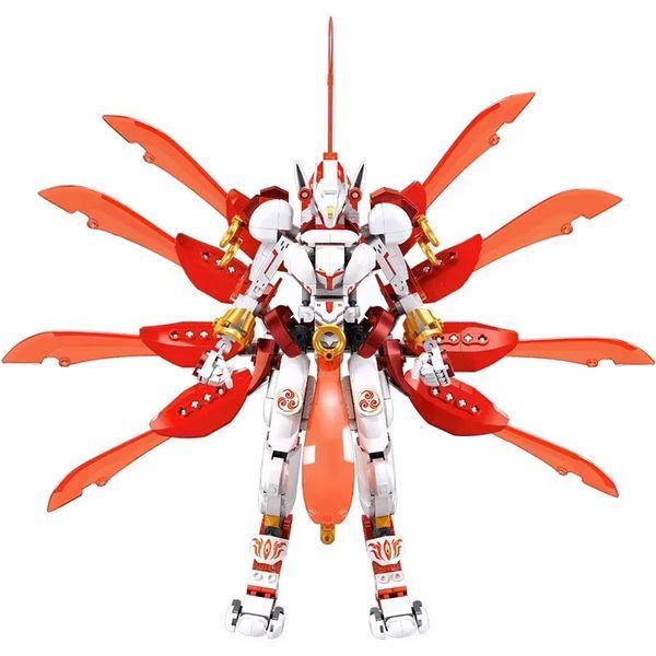 Конструктор Робот P.R. Mecha Sluban Девятихвостая лиса Nine Tailed Fox 504 детали 43265 фото