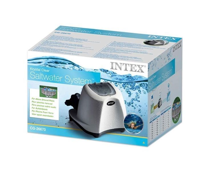 Хлоргенератор для бассейна Intex Интекс 12 г/час объемом воды до 56800 л 39892 фото