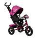Трехколесный велосипед с родительской ручкой и пультом от 18 месяцев Best Trike Фиолетовый 22290 фото 3
