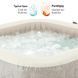 Надувной джакузи с подогревом Бассейн Intex СПА PureSpa Chevron Deluxe 175 х 71&nbsp;см 4 человек Объем 795 л 43063 фото 3