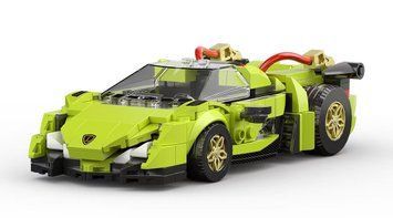 Конструктор машина Спорткар Ламборджини Lamborghini Concept Super Car 325 деталей Зеленый 42121 фото