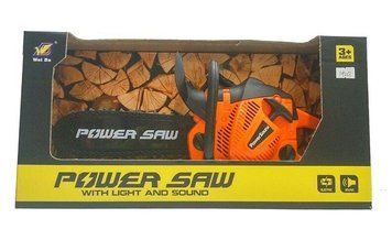 Детская игрушечная бензопила Power Saw Оранжевый 30331 фото