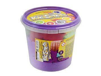 Кинетический песок KidSand 1000г Danko Toys Фиолетовый 26453 фото