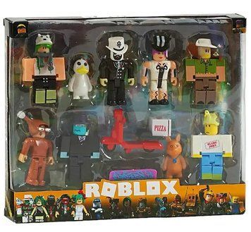 Набір фігурки Роблокс іграшки Roblox 7 персонажів 2 вихованці Мопед 33610 фото