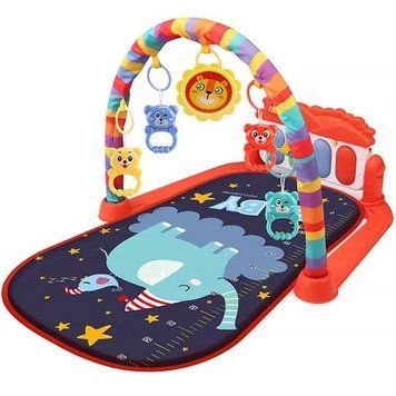 Дитячий розвиваючий музичний килимок Baby Gym з піаніно та підсвічуванням 35361 фото