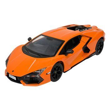 Металева машинка Lamborghini Revuelto з підсвічуванням і звуковими ефектами Автопром Sport Помаранчевий 41974 фото