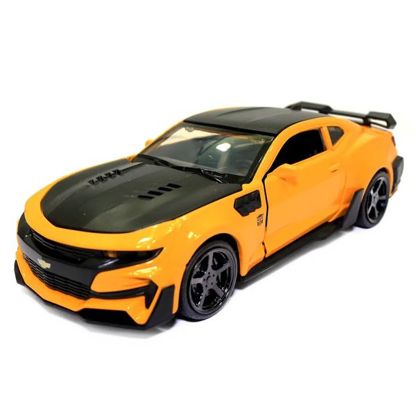 Металева машинка Chevrolet Camaro "Авто Експерт" Жовтий 25704 фото