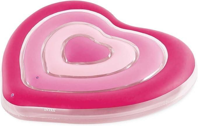 Детский надувной плотик Интекс Intex Сердце 155&nbsp;х 135&nbsp;х 25&nbsp;см  35061 фото