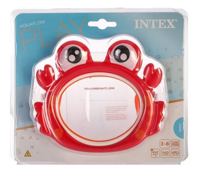 Детская маска для плавания Интекс Intex 2 вида от 3 до 8 лет 28466 фото