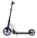 Складной самокат двухколесный с большими колесами и амортизатором Best Scooter Черный с синим Вид 3 25903 фото 3