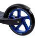 Складной самокат двухколесный с большими колесами и амортизатором Best Scooter Черный с синим Вид 3 25903 фото 4