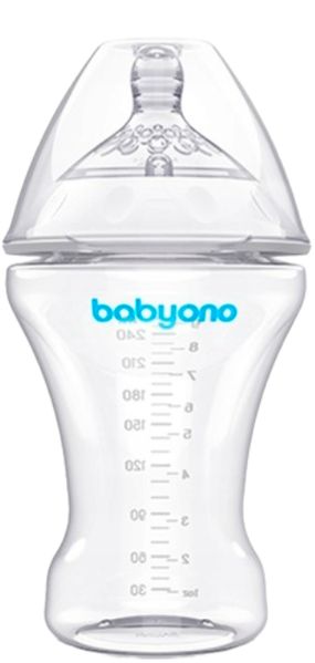 Дитяча антиколікова пляшечка BabyOno 23896 фото