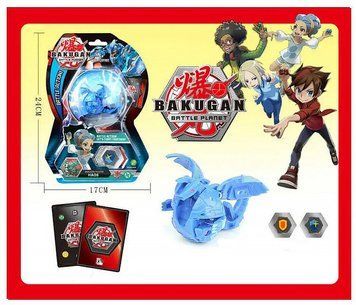 Игровой набор Bakugan Battle planet Трансформер Бакуган Голубой 33667 фото