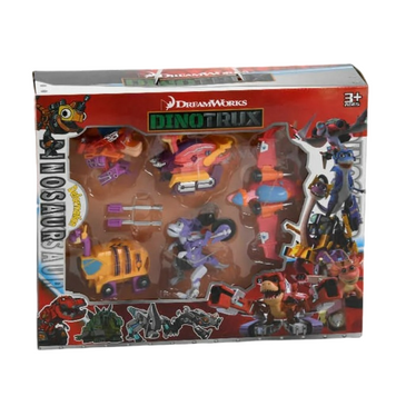 Игровой набор Динозавр-трансформер Dinotrux игрушки Динотракс 5в1 25828 фото