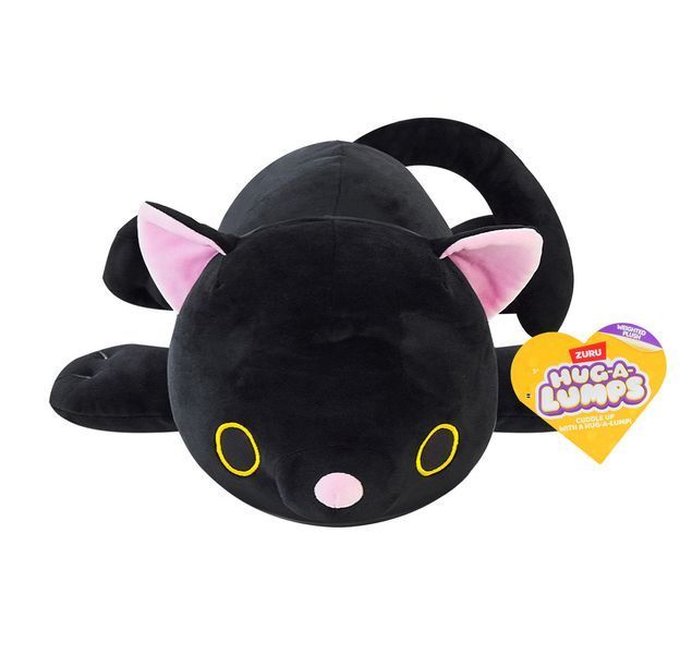 М'яка іграшка Кошеня Zuru Hug-A-Lumps Чорний 37694 фото