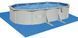 Стальной бассейн Бествей Bestway с фильтром скиммером и тентом 610 x 360 x 122 см объем 19229&nbsp;л 41097 фото 4
