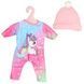 Одежда для пупса Yale Baby Теплый комбинезон и шапочка 41842 фото 1