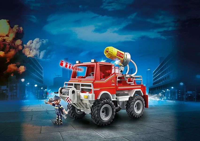 Конструктор Playmobil City Action Пожежна машина з водяною гарматою 56 деталей 34829 фото