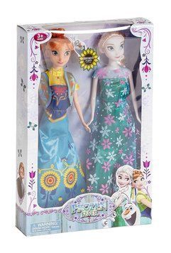 Набор кукол Холодное сердце Frozen Эльза Анна в весенних платьях 30 см 32840 фото