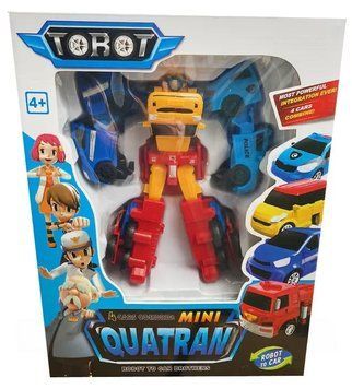 Трансформер Tobot Mini Quatran 4 в 1 Тобот Міні Кватран 23 см 40797 фото
