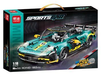 Конструктор машина Інерційний механізм Sportscar&nbsp;Mingdi 553 деталі 43418 фото